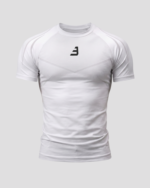 EW-CARBON | COLD GREY SEAMLESS T-SHIRT