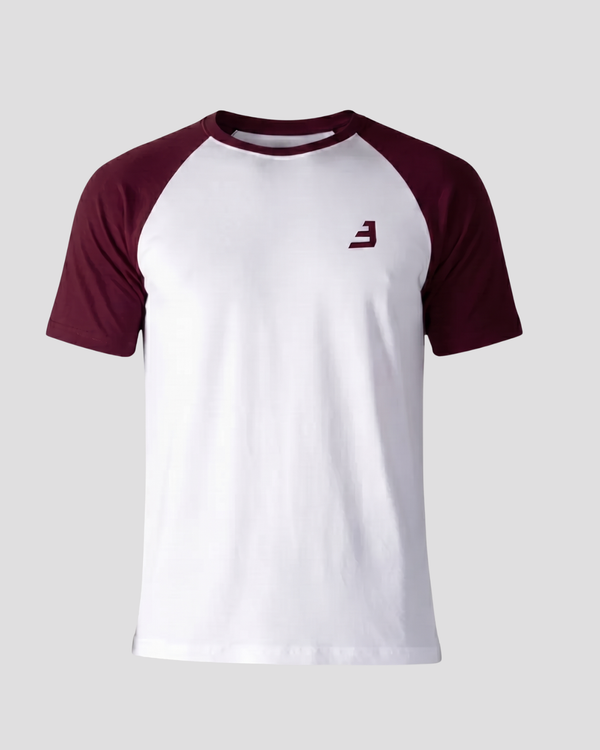 RAGLAN T-SHIRT BORDO