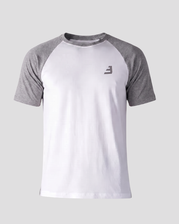 RAGLAN T-SHIRT GRİ