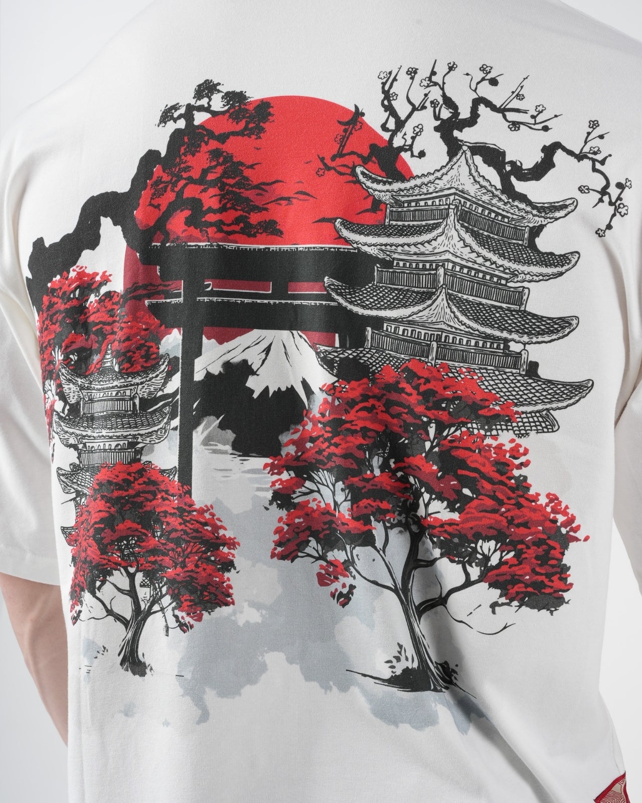 EW-02 | SAKURA GATE OVERSIZED T-SHIRT