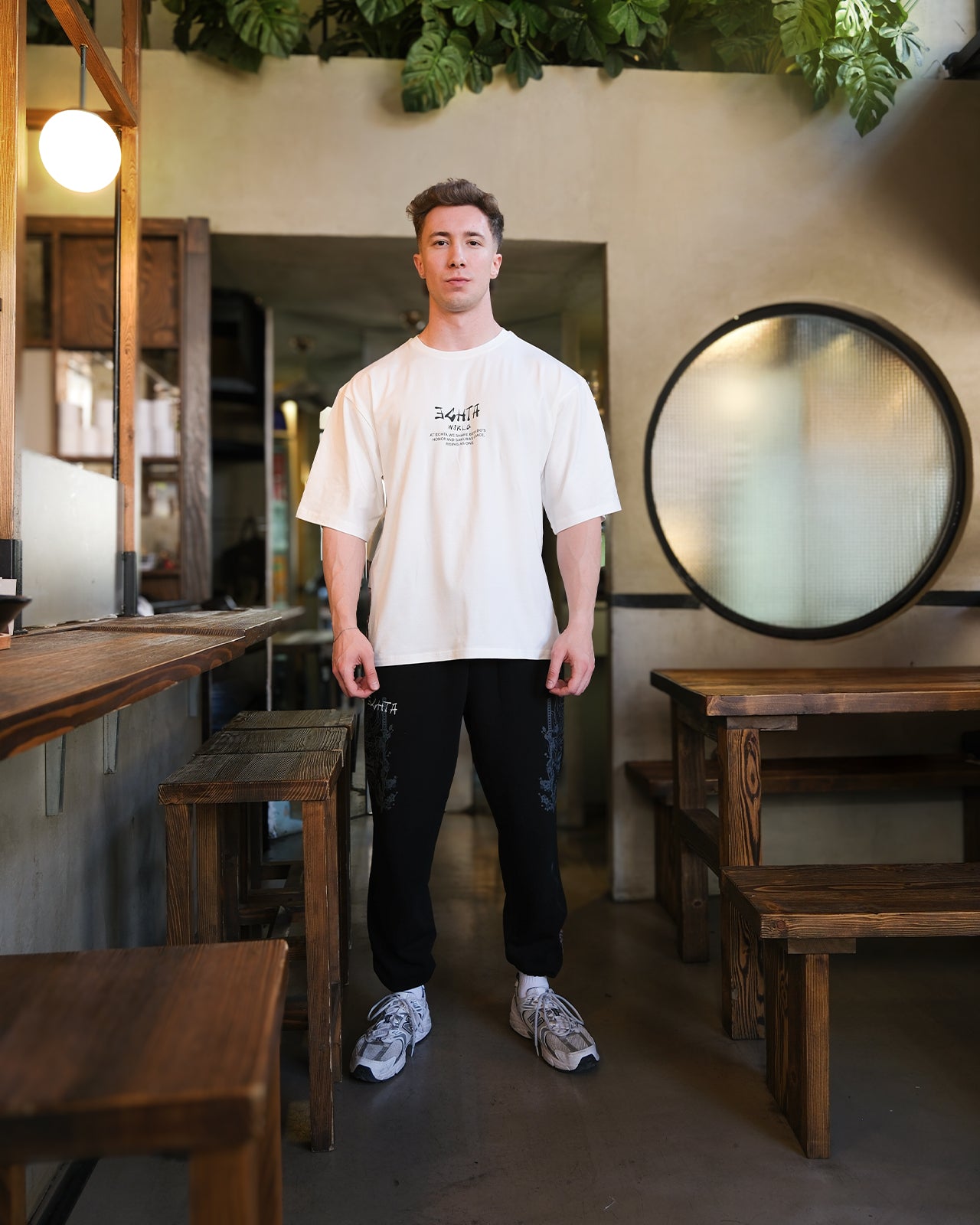 EW-02 | SAKURA GATE OVERSIZED T-SHIRT