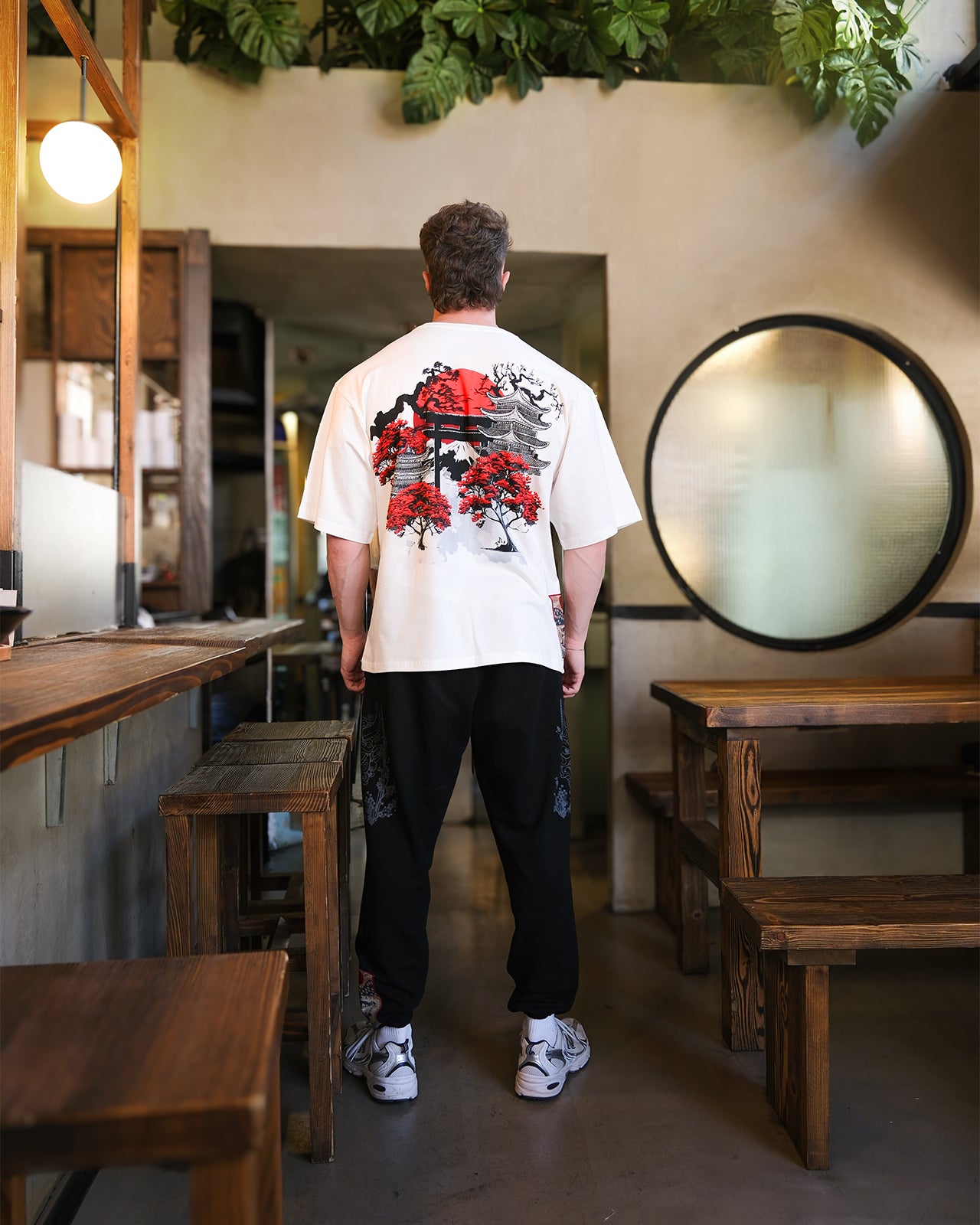EW-02 | SAKURA GATE OVERSIZED T-SHIRT