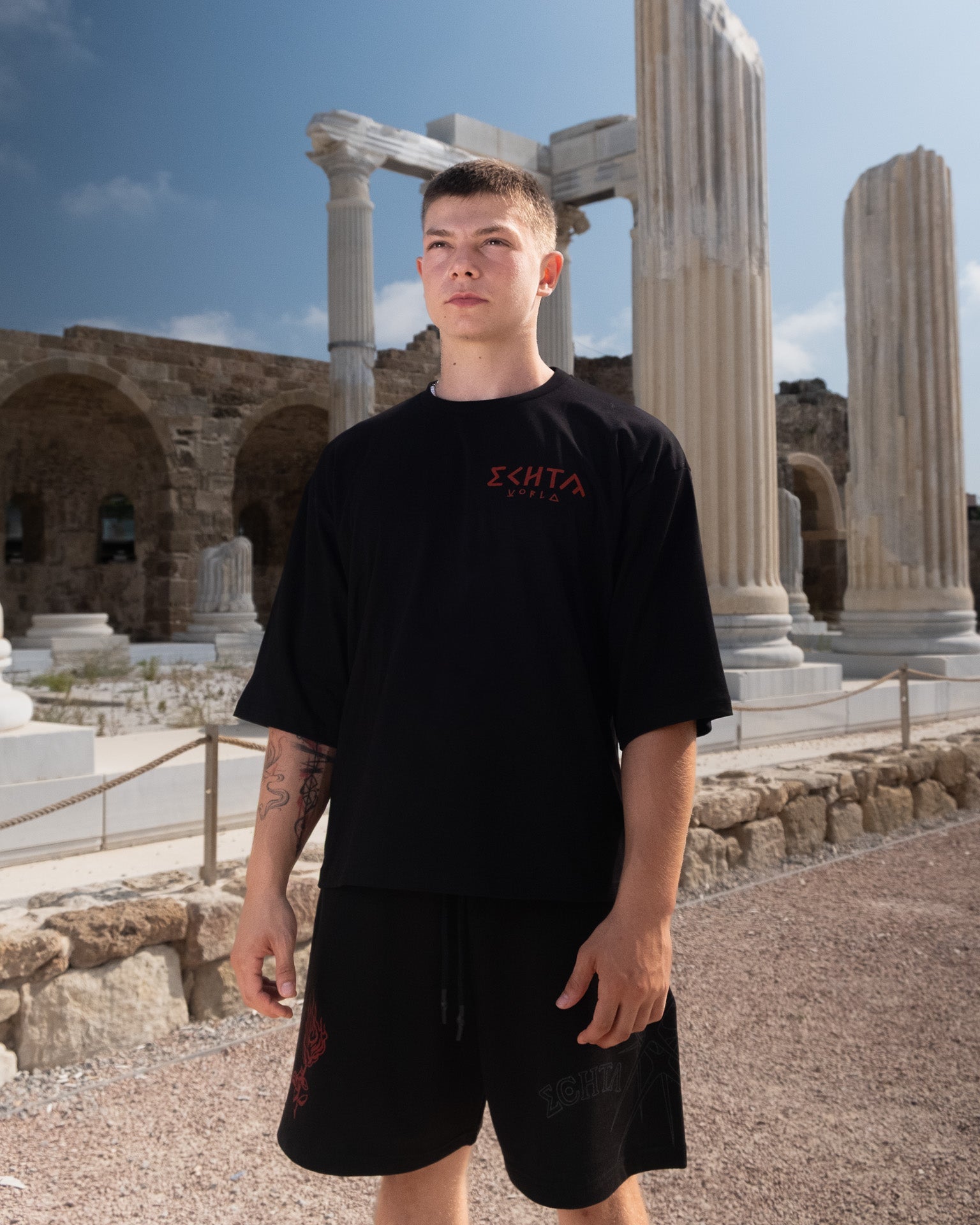 EW-03 | ELECTI SOLUM OVERSIZE BOX CUT T-SHIRT