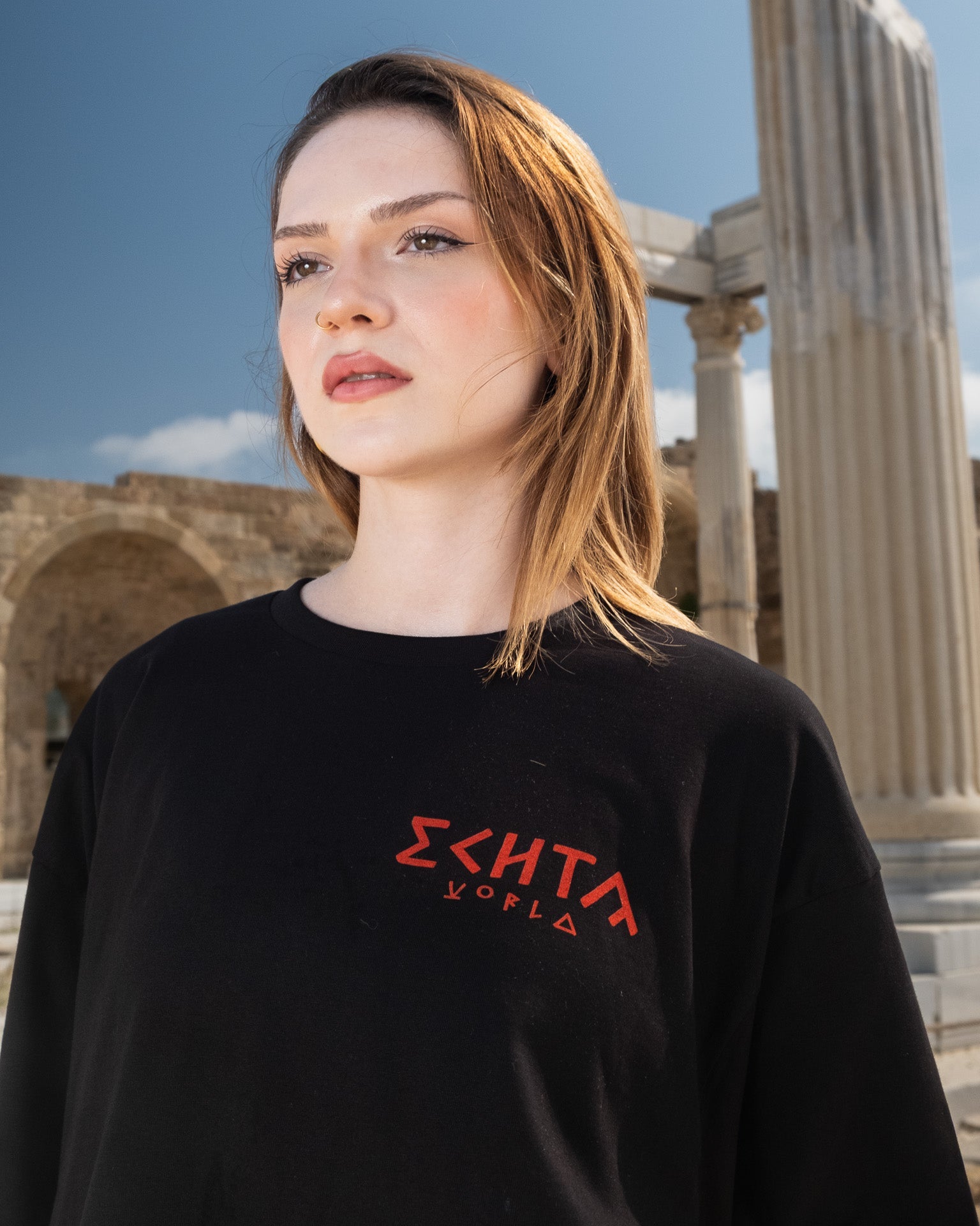 EW-03 | ELECTI SOLUM OVERSIZE BOX CUT T-SHIRT