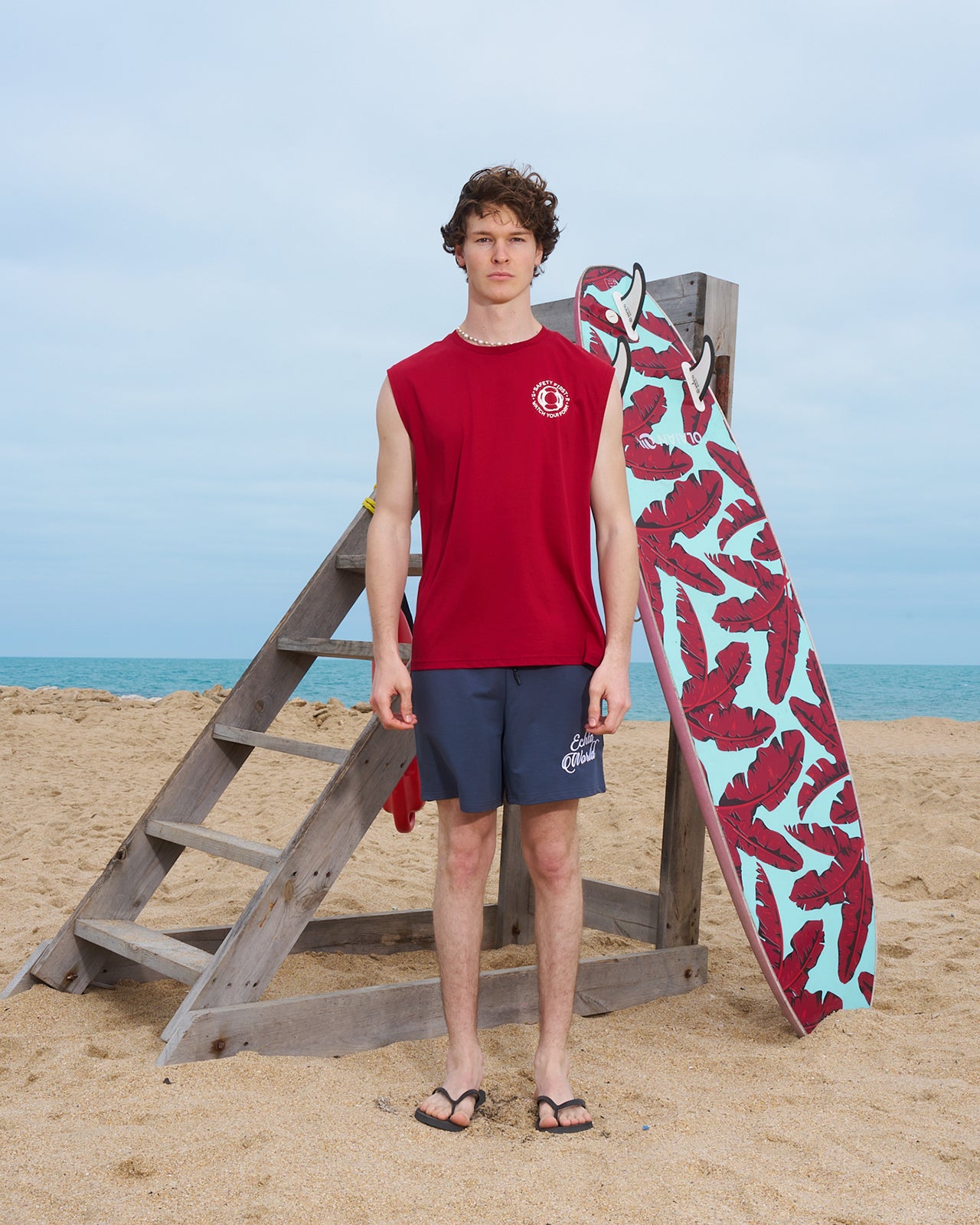 SAFETY FIRST SLEEVELESS T-SHIRT