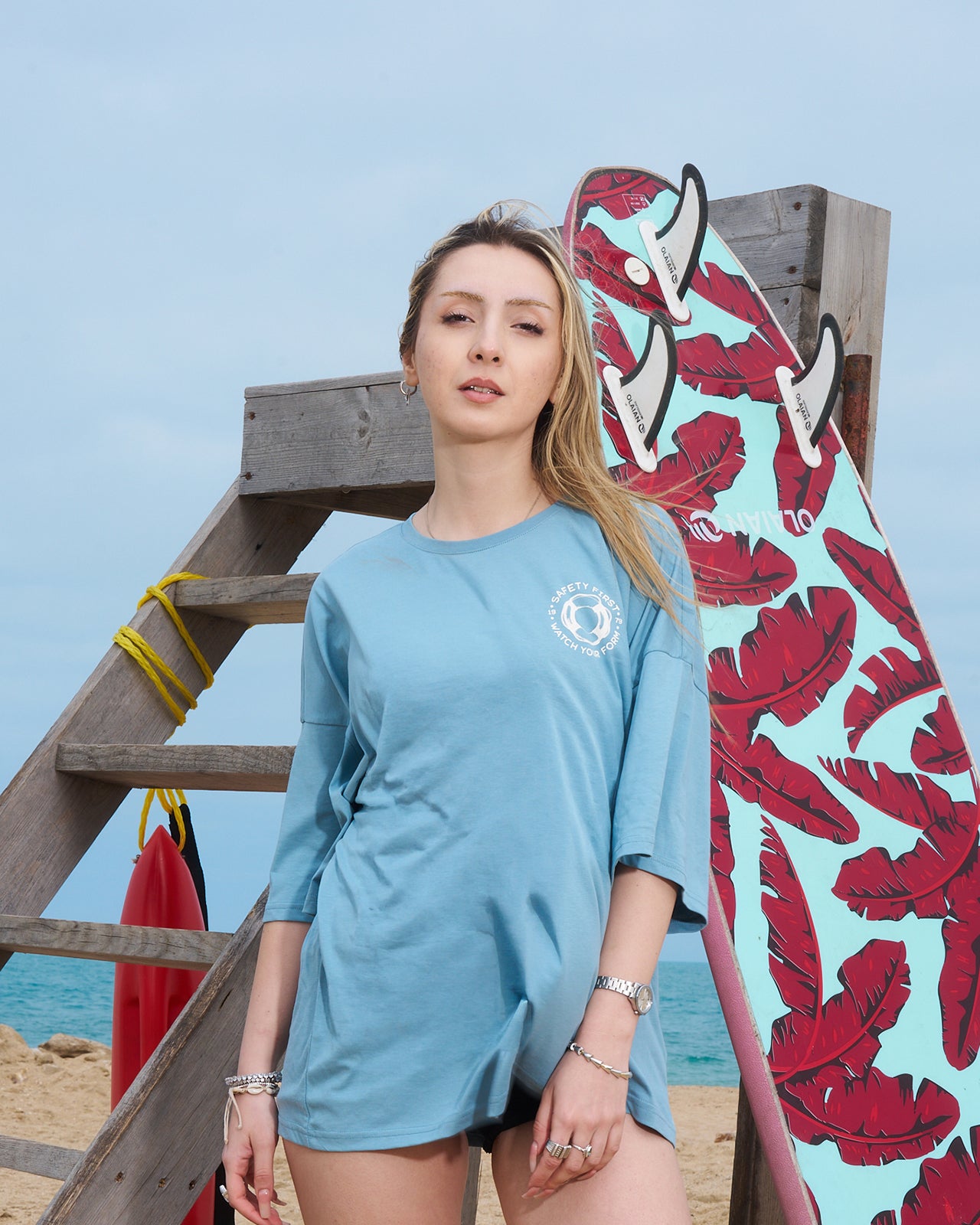 SAFETY FIRST OVERSIZE T-SHIRT