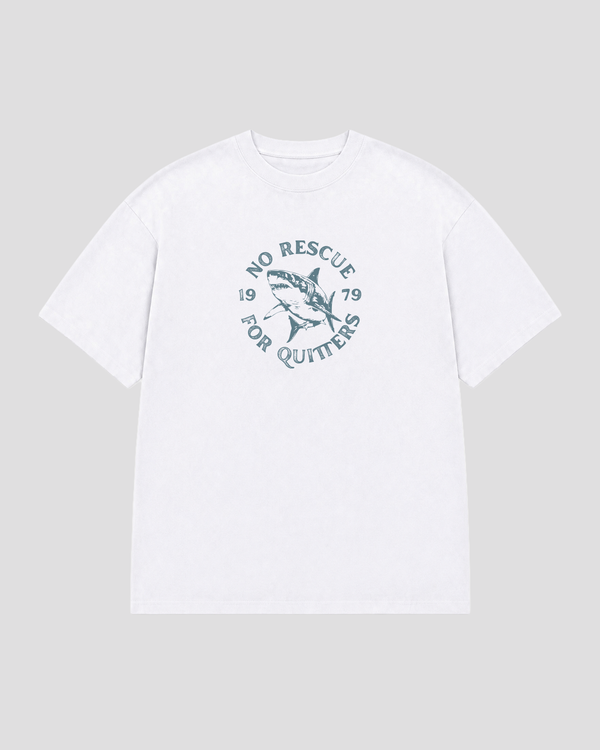 NO RESCUE OVERSIZE T-SHIRT