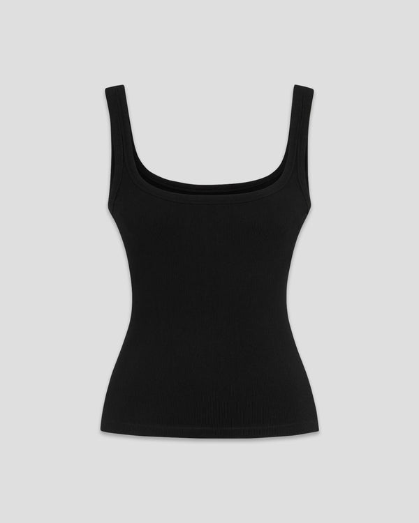 EW-ORIGIN | SEAMLESS WOMEN TANK TOP SİYAH