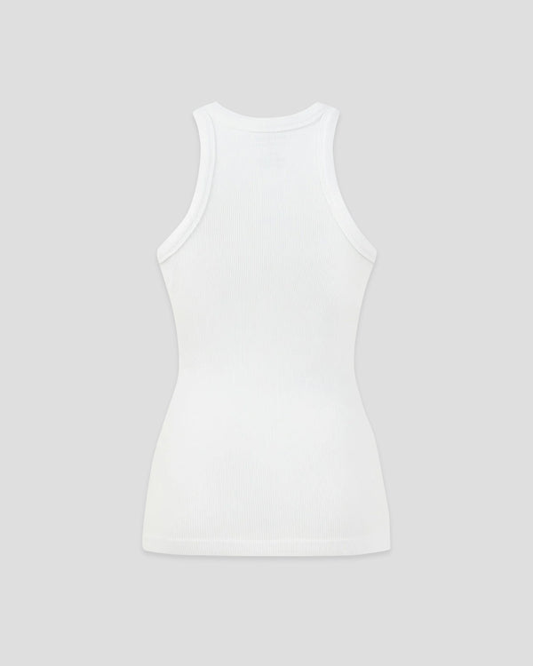 EW-03 | VESTA FLAME SEAMLESS CROSS-STRAP TANK BEYAZ