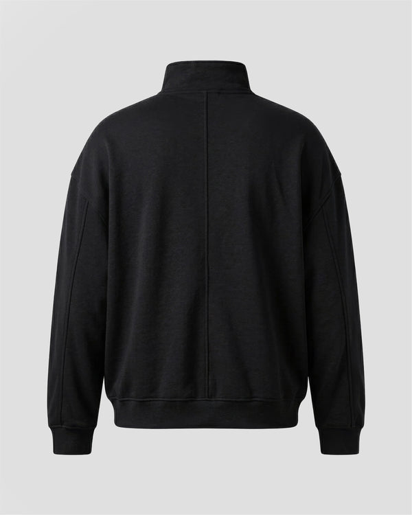 EW - ORIGIN | HALF-ZIP SWEATSHIRT SİYAH