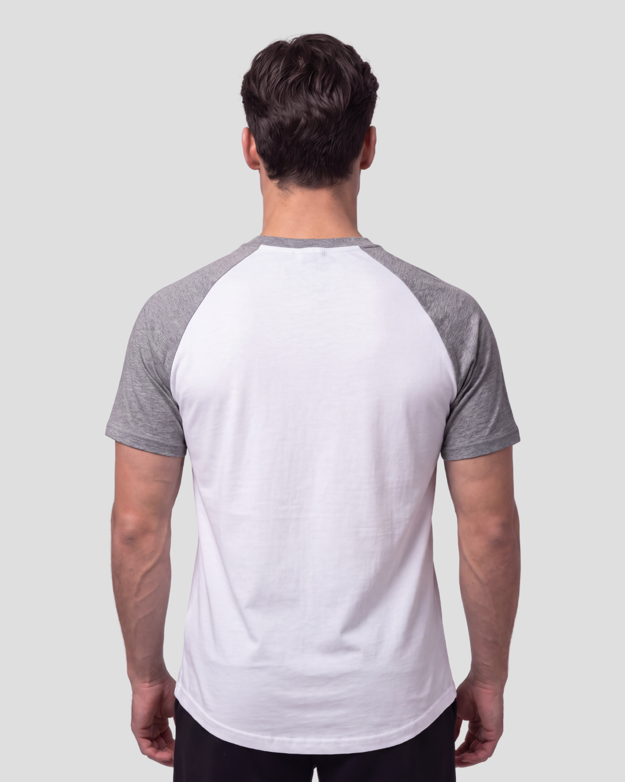 RAGLAN T-SHIRT GRİ