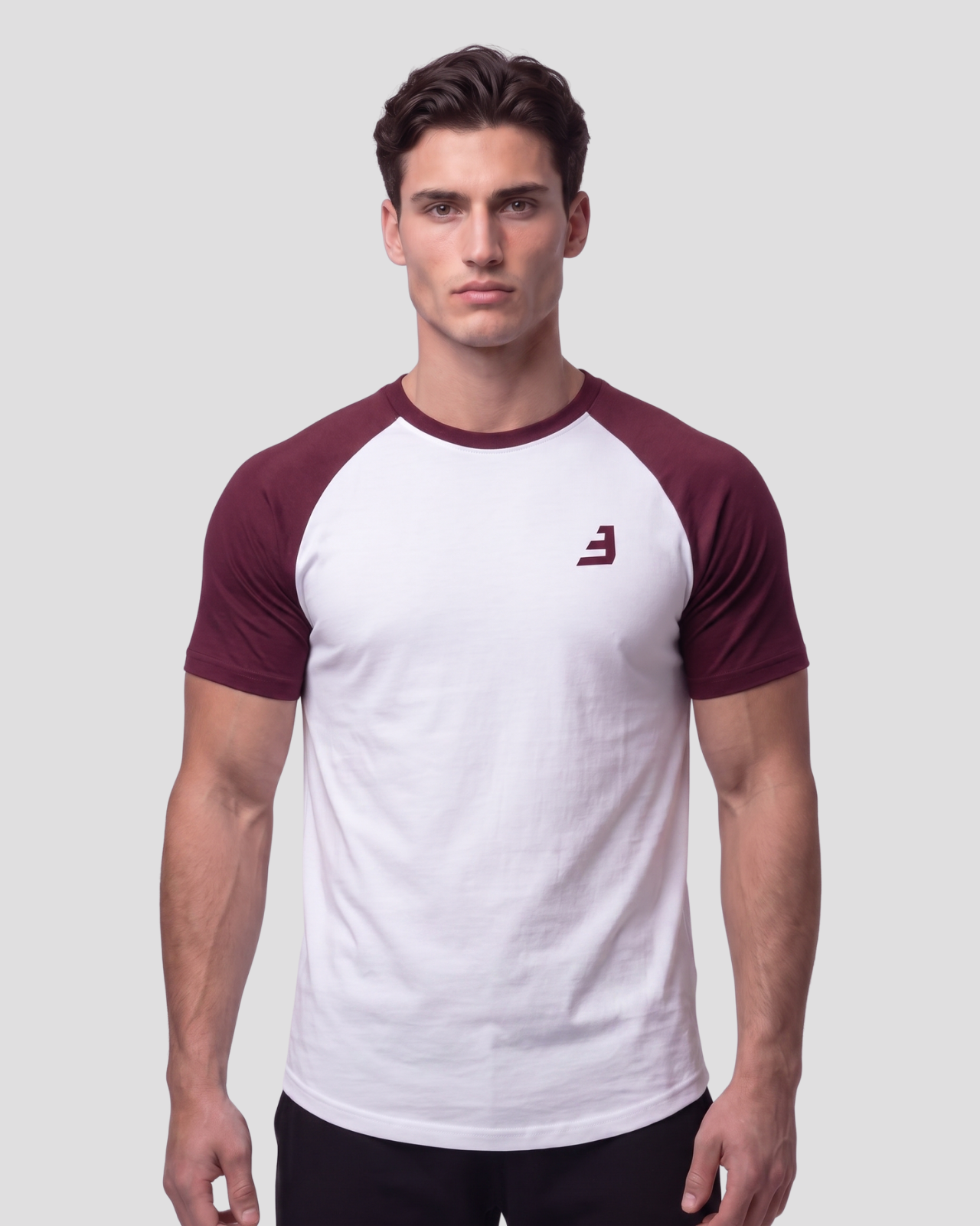 RAGLAN T-SHIRT BORDO