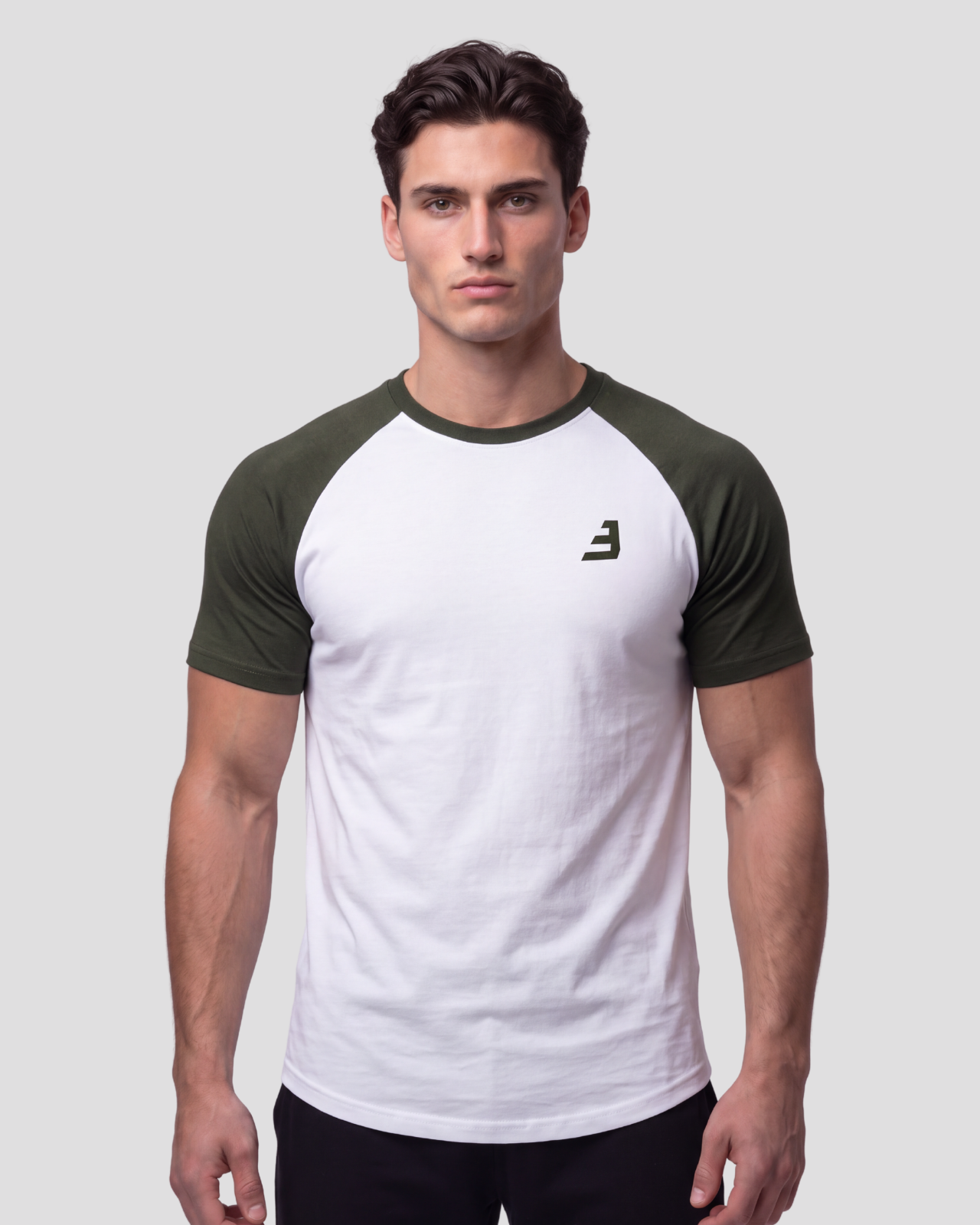 RAGLAN T-SHIRT HAKİ YEŞİL