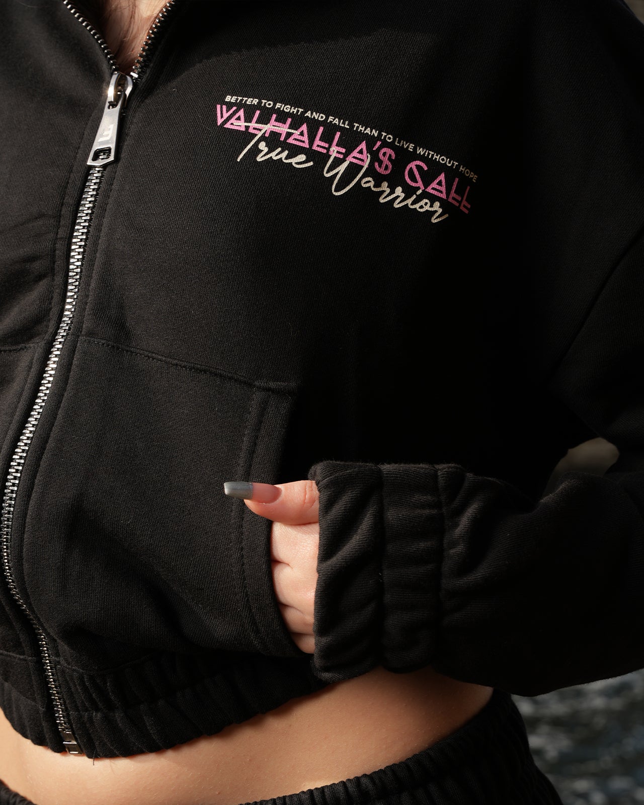 EW-04 | LAGERTHA'S ZIP HOODIE