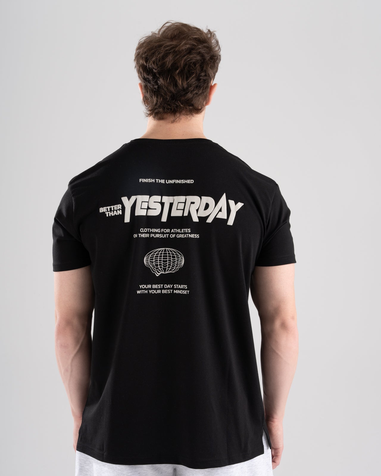 EW-01 | BETTER THAN YESTERDAY MUSCLE-FIT T-SHIRT