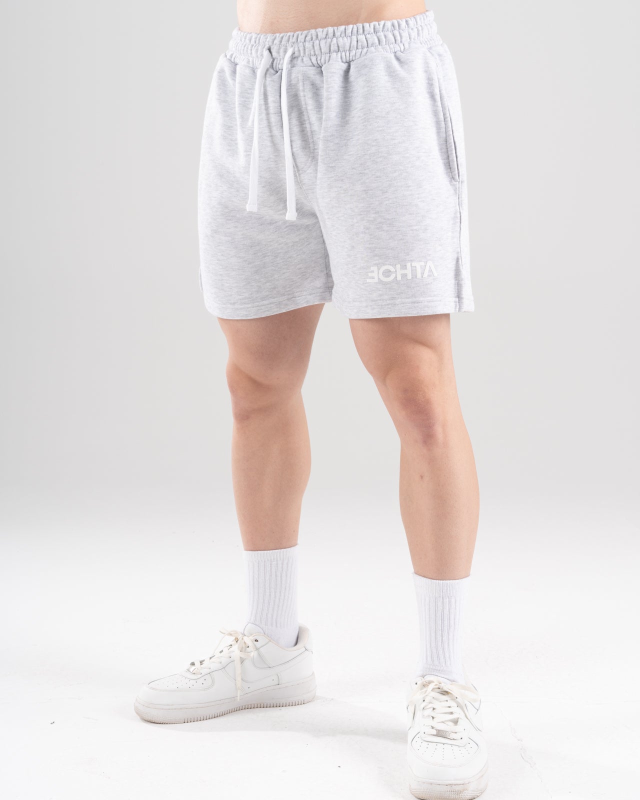 EW-01 | WIDE LEG SHORT SWEATSHORTS