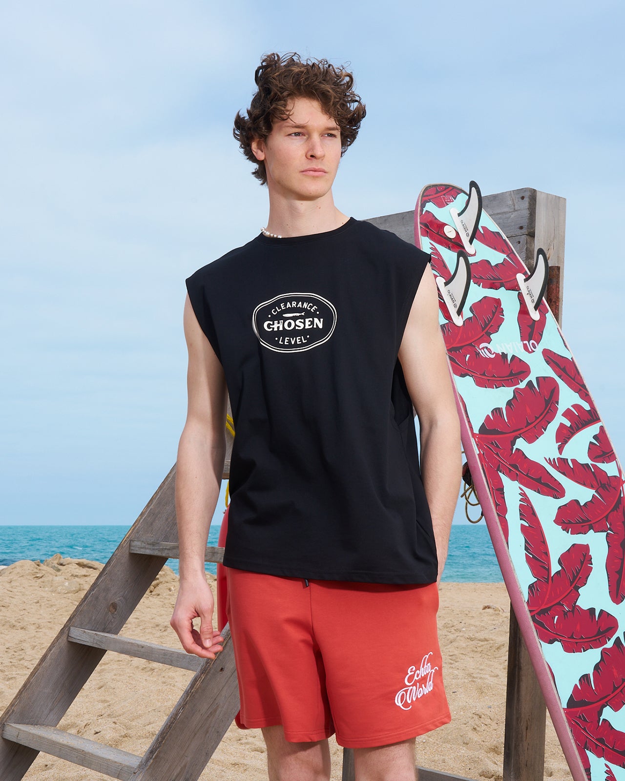 CHOSEN SLEEVELESS T-SHIRT