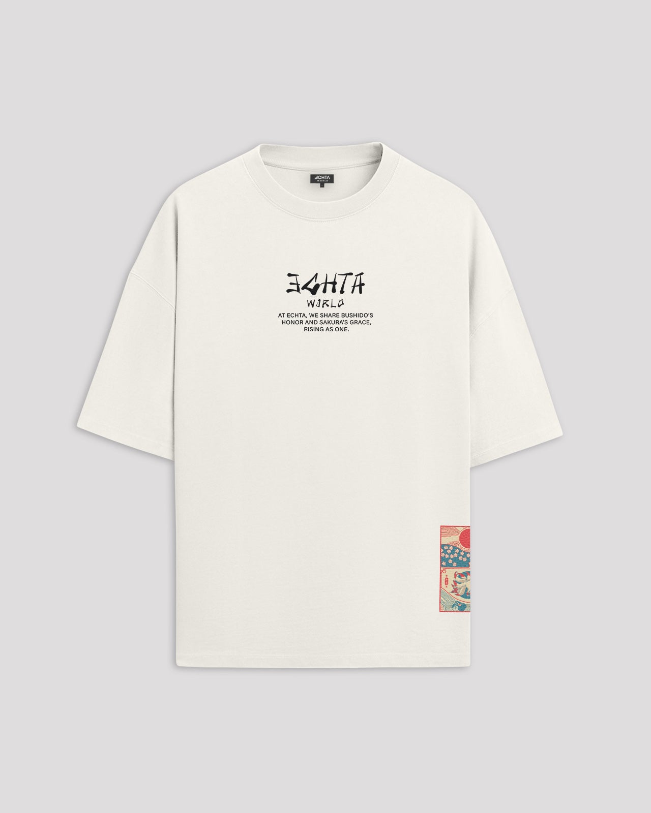 EW-02 | SAKURA GATE OVERSIZED T-SHIRT