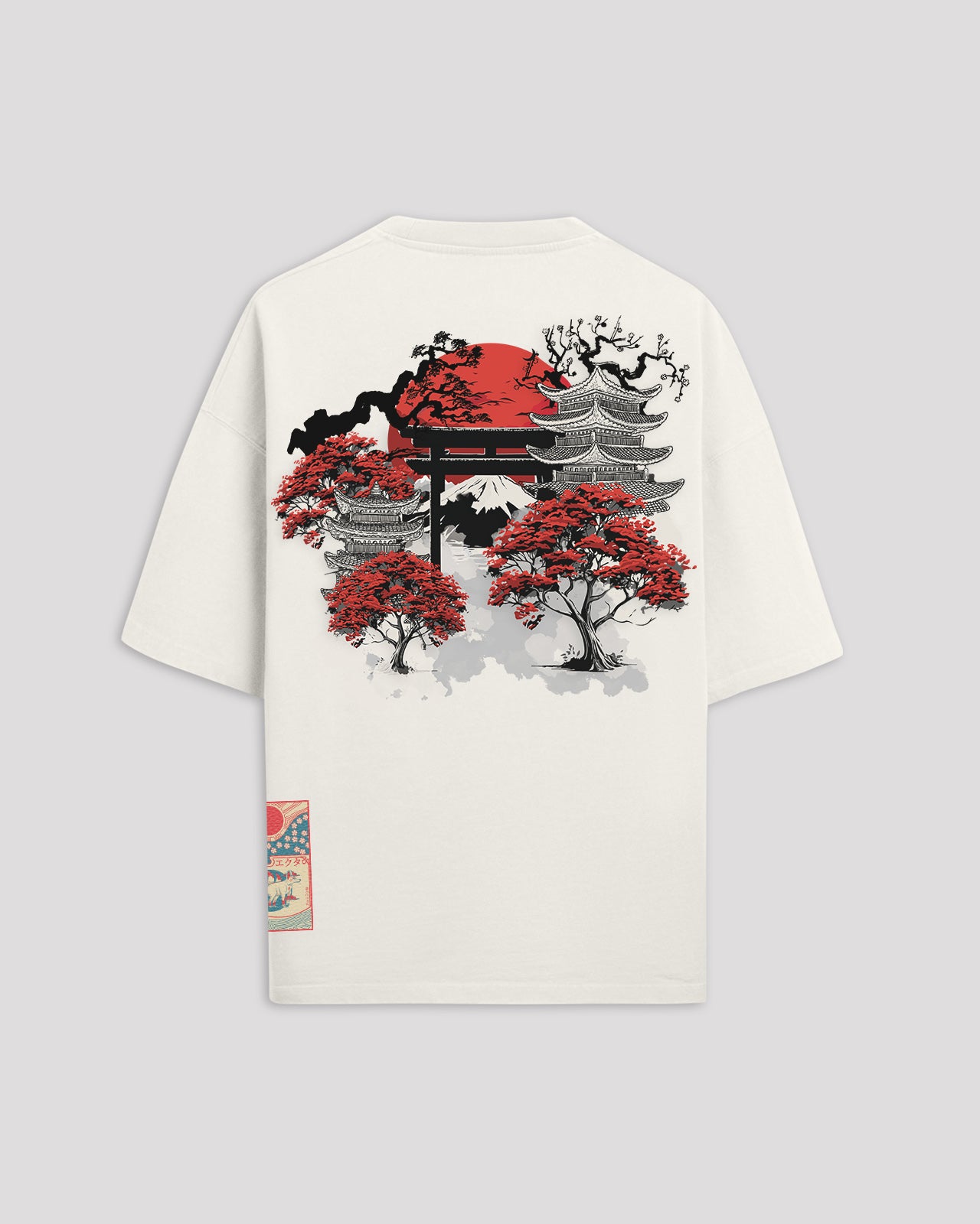 EW-02 | SAKURA GATE OVERSIZED T-SHIRT