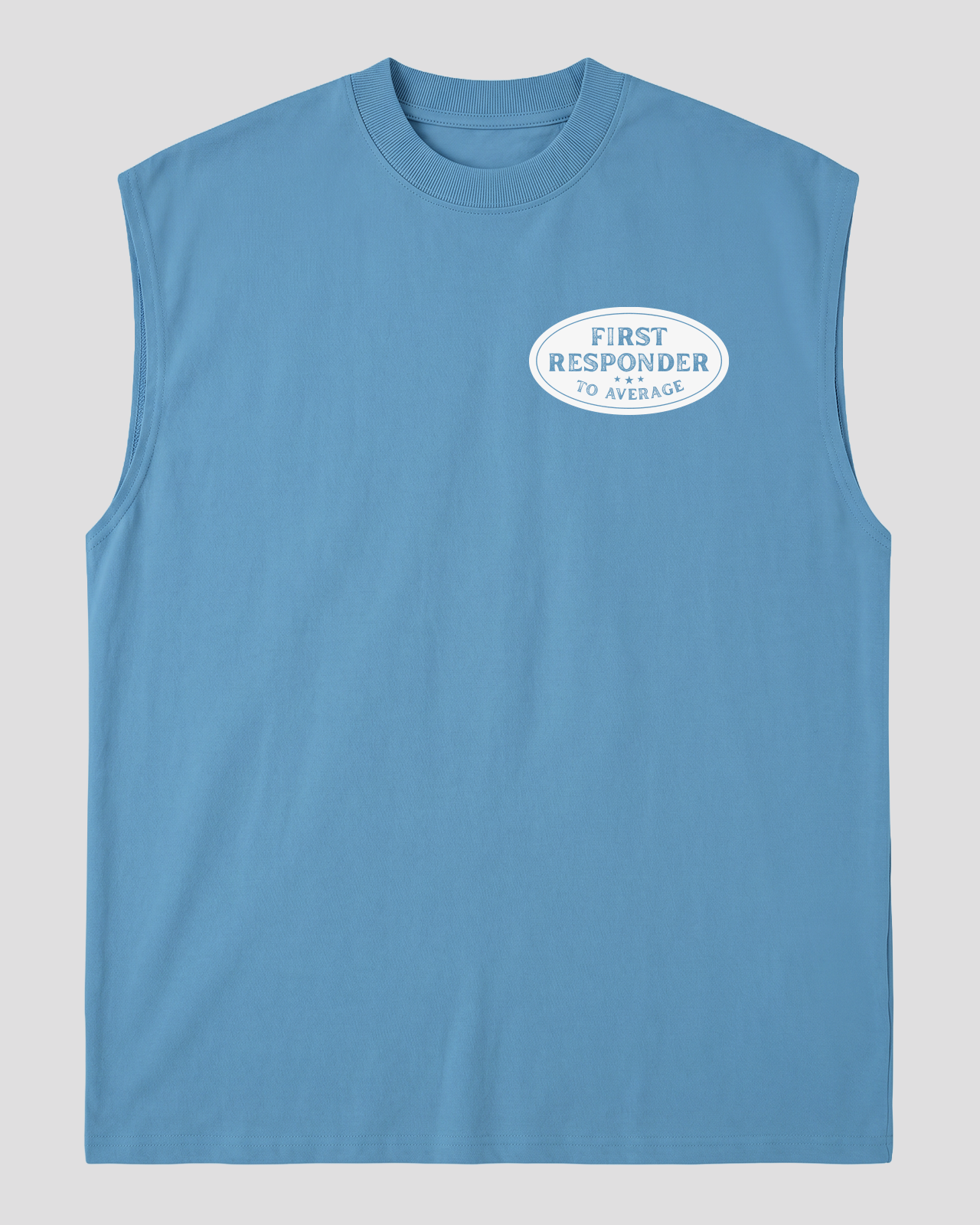 FIRST RESPONDER SLEEVELESS T-SHIRT